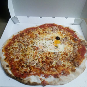 Pizza au thon - Pizzeria Villefranche