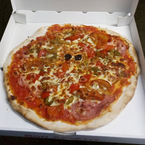 Pizza piperade - Pizzeria Villefranche